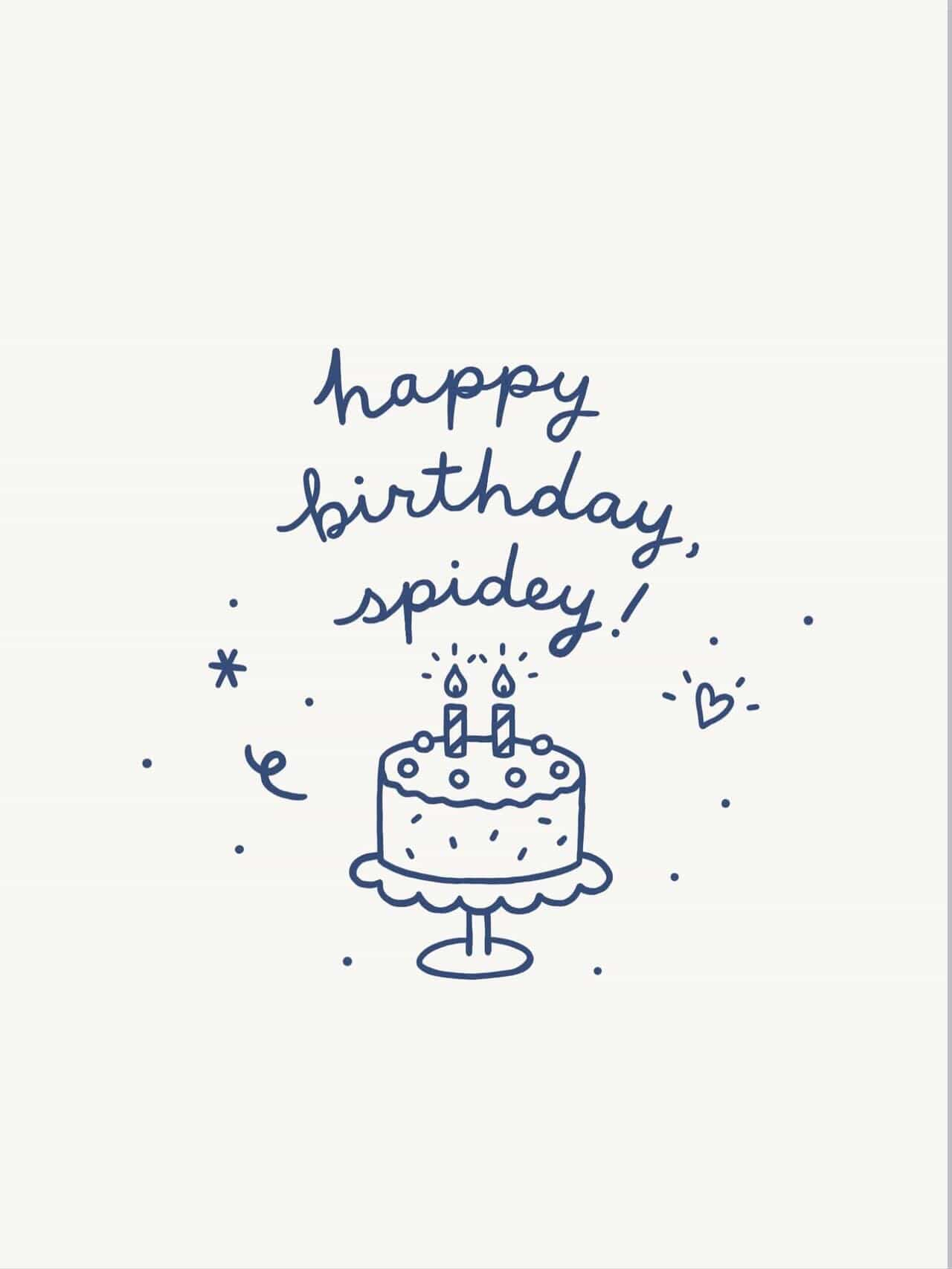 Ilustración cumpleaños