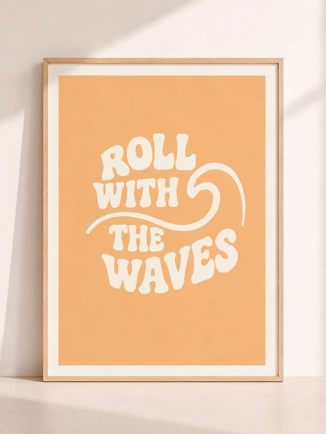 Print Roll with the waves