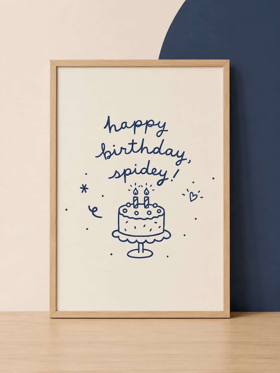 Ilustración cumpleaños